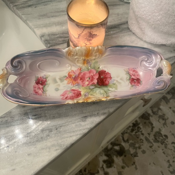 Vintage beautiful 1940s dish 12 long by five wide - Picture 4 of 13